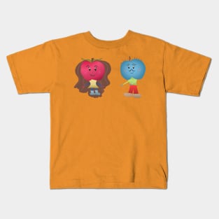 Apple couple Kids T-Shirt